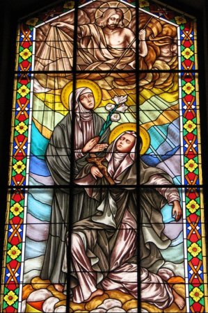 Witraże św. Katarzyny, św. Brygidy i św. Teresy Benedykty od Krzyża - Patronki Europy - zdjęcie #6
