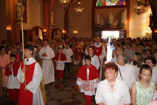 Błogosławieństwo dzieci i procesja eucharystyczna - zdjęcie #2