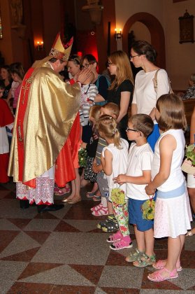 Błogosławieństwo dzieci i procesja eucharystyczna - zdjęcie #27