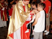 Błogosławieństwo dzieci i procesja eucharystyczna 