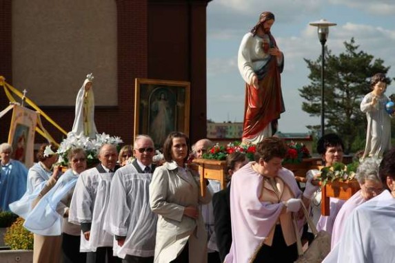 Peregrynacja obrazu Jezusa Miłosiernego 25 - 26.05.2008 - zdjęcie #2