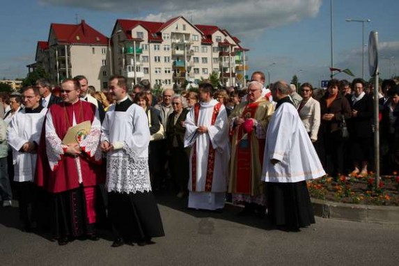 Peregrynacja obrazu Jezusa Miłosiernego 25 - 26.05.2008 - zdjęcie #16