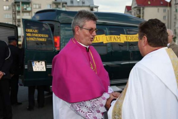 Peregrynacja obrazu Jezusa Miłosiernego 25 - 26.05.2008 - zdjęcie #18