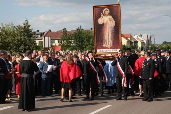 Peregrynacja obrazu Jezusa Miłosiernego 25 - 26.05.2008 - zdjęcie #25