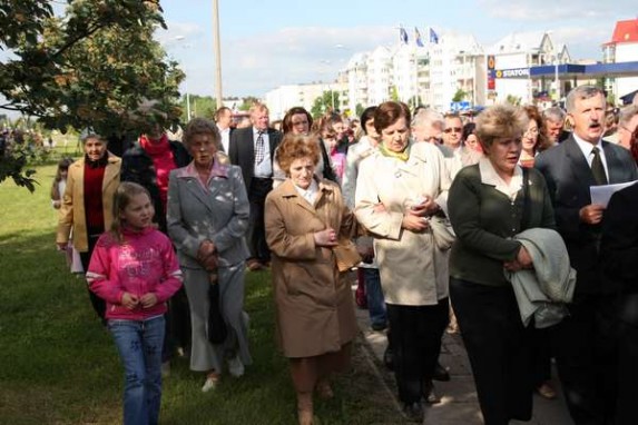 Peregrynacja obrazu Jezusa Miłosiernego 25 - 26.05.2008 - zdjęcie #29