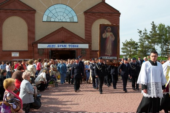 Peregrynacja obrazu Jezusa Miłosiernego 25 - 26.05.2008 - zdjęcie #61