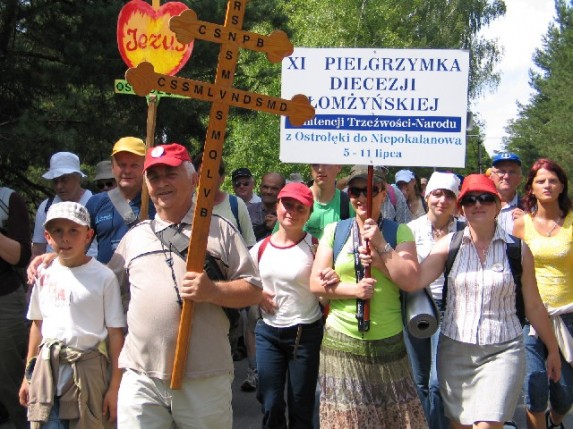 Pielgrzymka do Niepokalanowa 5-11.07.2008 - zdjęcie #11