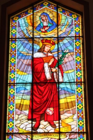 Witraż św. Kazimierza Królewicza - zdjęcie #12