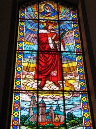 Witraż św. Kazimierza Królewicza - zdjęcie #4