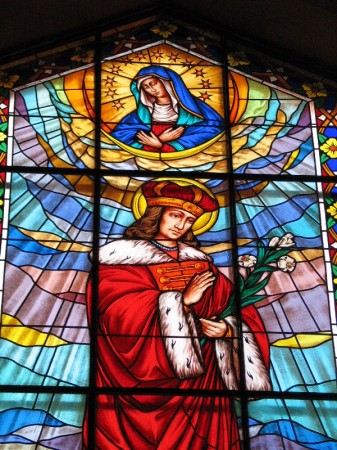 Witraż św. Kazimierza Królewicza - zdjęcie #6