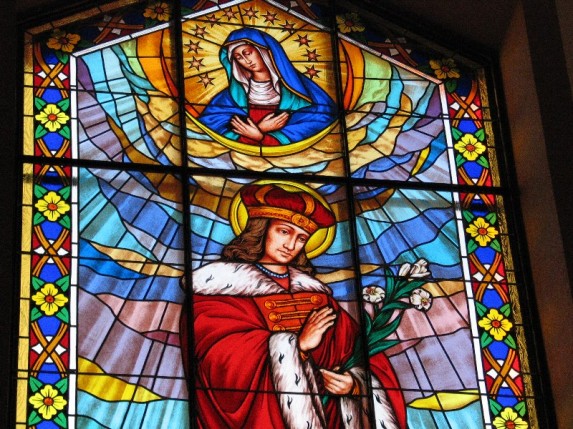 Witraż św. Kazimierza Królewicza - zdjęcie #7