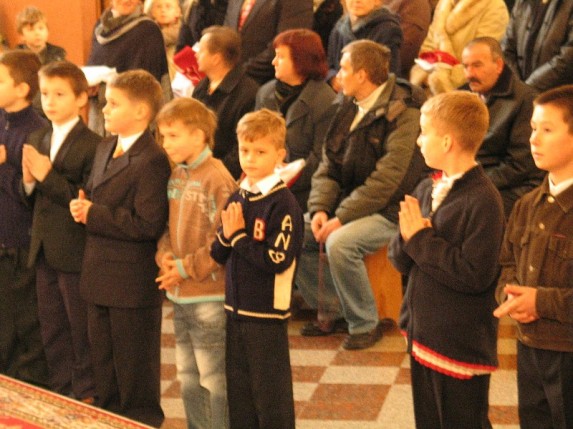 Przyjęcie nowych ministrantów 30.11.2008 - zdjęcie #22