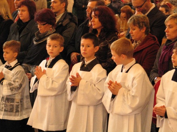 Przyjęcie nowych ministrantów 30.11.2008 - zdjęcie #36