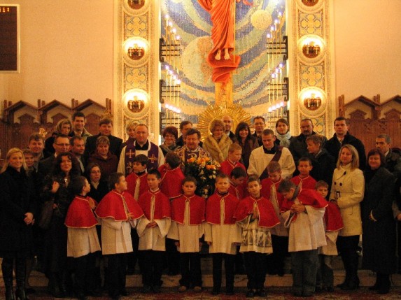 Przyjęcie nowych ministrantów 30.11.2008 - zdjęcie #48