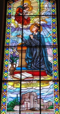 Witraż św. Stanisława Kostki - zdjęcie #1