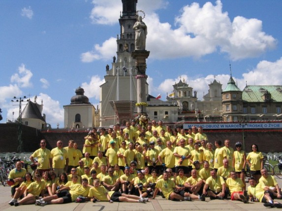 V Rowerowa Pielgrzymka na Jasną Górę 2009 - zdjęcie #55