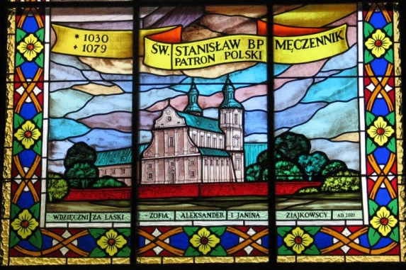 Witraże św. Stanisława Biskupa i św. Andrzeja Boboli - Patronów Polski - zdjęcie #4