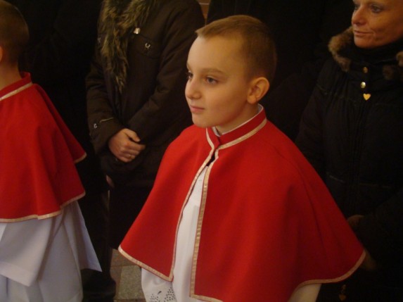 Ministranci pryjęci do służby 29.11.2009 - zdjęcie #21