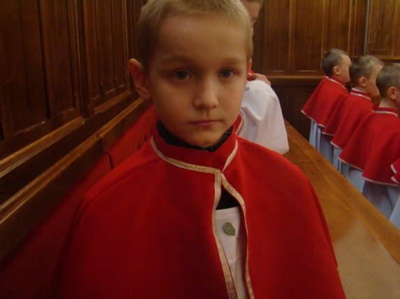 Ministranci pryjęci do służby 29.11.2009 - zdjęcie #25
