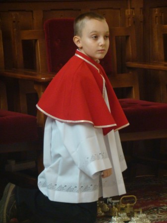 Ministranci pryjęci do służby 29.11.2009 - zdjęcie #29
