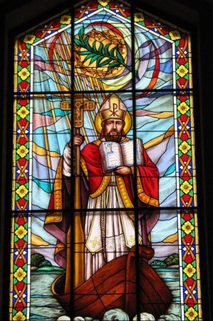 Witraż św. Wojciecha - Patrona Polski - zdjęcie #2