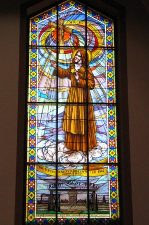 Witraże św. Katarzyny, św. Brygidy i św. Teresy Benedykty od Krzyża - Patronki Europy - zdjęcie #8