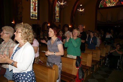 wspólnota Odnowa w Duchu Świętym „Wypłyń na głębię” - X rocznica 2012r. - zdjęcie #53