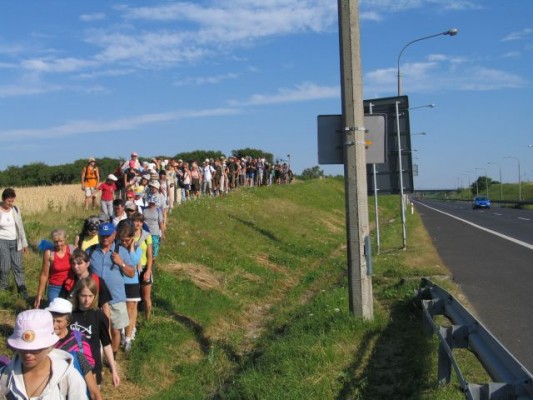 VIII Piesza Pielgrzymka do Niepokalanowa - zdjęcie #21