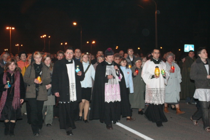 I rocznica śmierci Papieża Jana Pawła II 1-2.04.2006 - zdjęcie #39