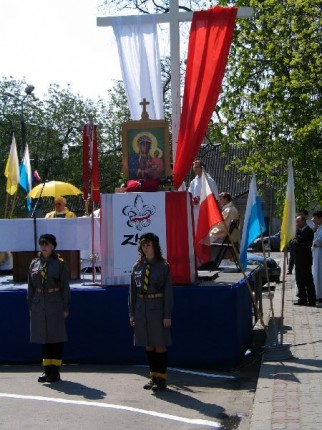 Relikwie patrona harcerstwa polskiego 2-3.05.2006 - zdjęcie #1