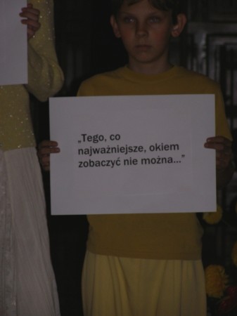 Inscenizacja Małego Księcia 30.10.2006 - zdjęcie #11