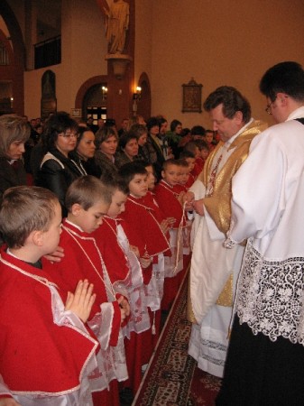 Przyjęcie nowych ministrantów 26.11.2006 - zdjęcie #9