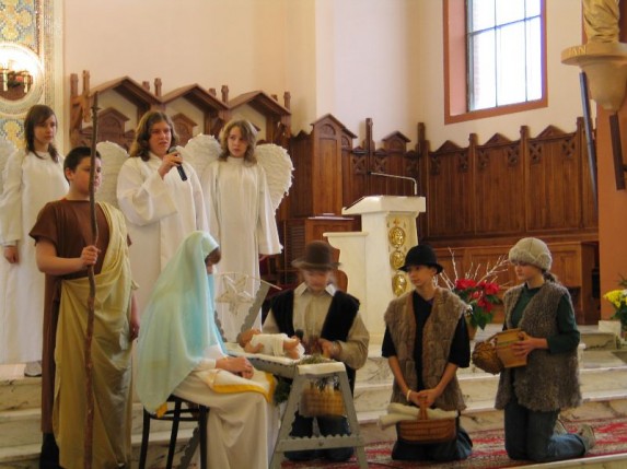 Jasełka Koła misyjnego 7.01.2007 - zdjęcie #13
