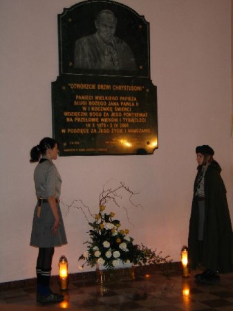 II rocznica śmierci Sługi Bożego Jana Pawła II 2.04.2007 - zdjęcie #7