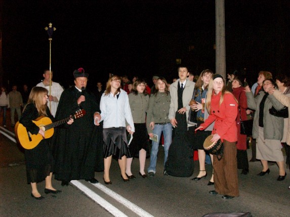 II rocznica śmierci Sługi Bożego Jana Pawła II 2.04.2007 - zdjęcie #27