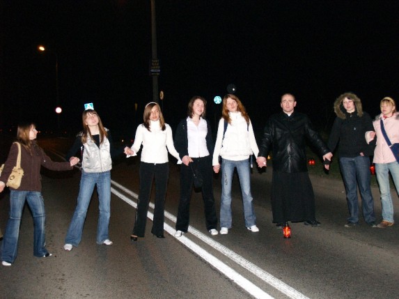 II rocznica śmierci Sługi Bożego Jana Pawła II 2.04.2007 - zdjęcie #30