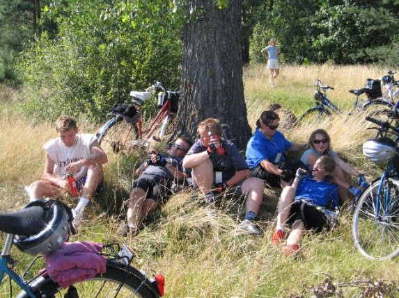 Pielgrzymka rowerowa na Jasną Górę 30.07-3.08.2007 - zdjęcie #31