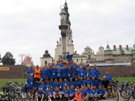 Pielgrzymka rowerowa na Jasną Górę 30.07-3.08.2007 - zdjęcie #50